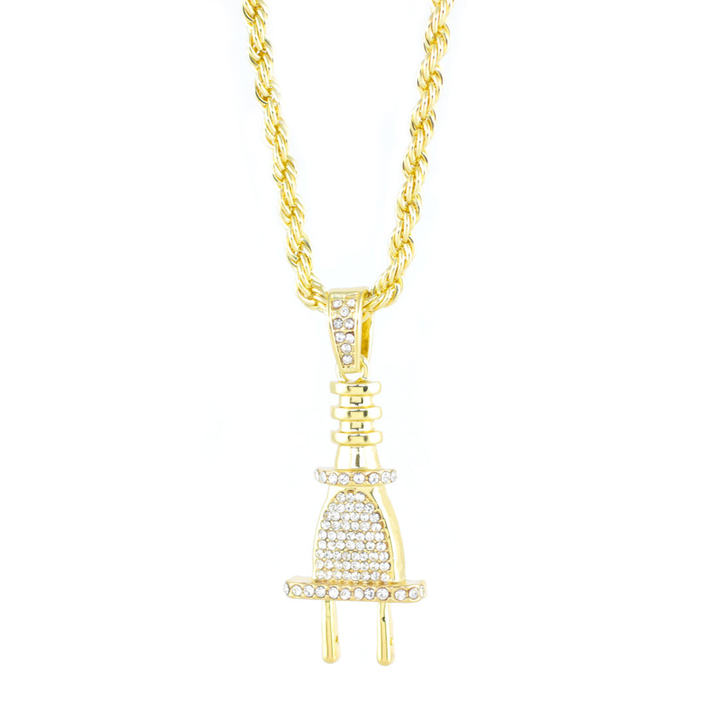 Iced Plug Pendant
